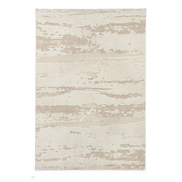 Elio 62841 Modern Abstract Distressed Soft-Touch High-Density Hi-Low Textured Pile Polypropylene/Polyester Mix Cream/Beige/Natural Rug-Think Rugs-Rug Love - The Most Loved Rug Store